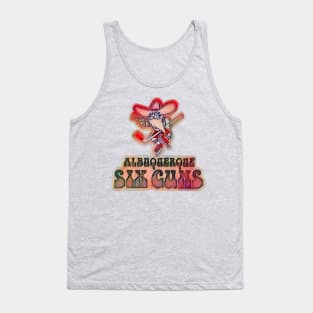 Albuquerque Six Guns Hockey Tank Top